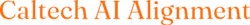 Caltech AI Alignment (CAIA) logo